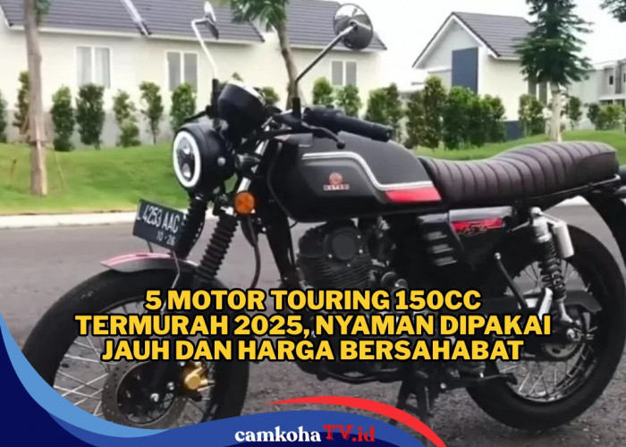 5 Motor Touring 150cc Termurah 2025, Nyaman Dipakai Jauh, Harga Bersahabat