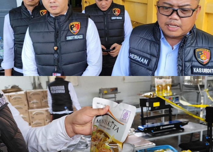 Ditresrimsus Geledah Gudang Minyak BMP di Sawah Lebar yang Jadi Lokasi Oplosan MinyaKita Ilegal