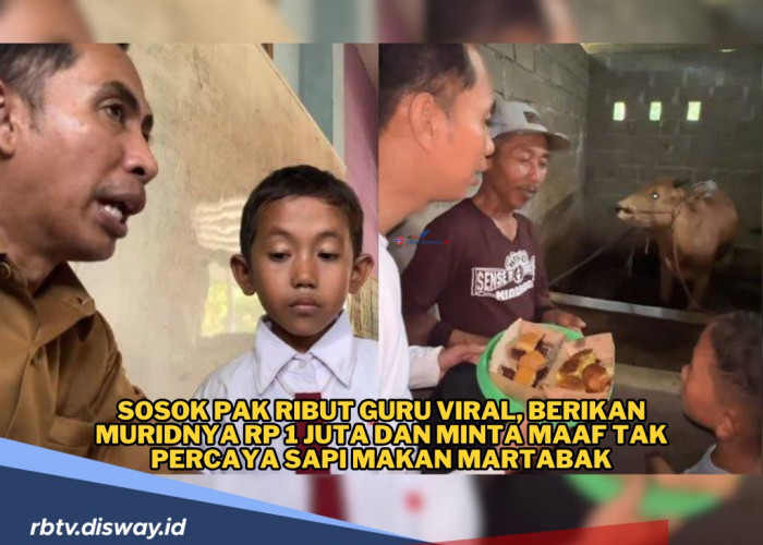 Perkenalkan Sosok Pak Ribut, Guru Viral yang Berikan Muridnya Uang Rp 1 Juta Gara-gara Ini