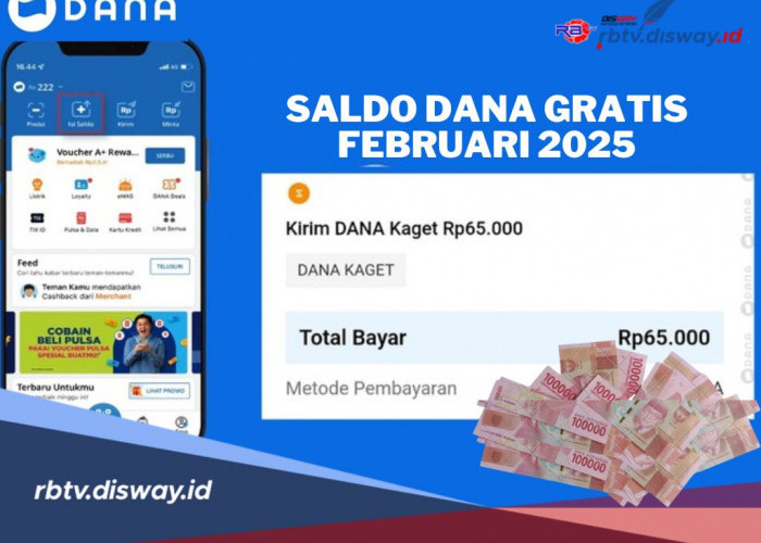 Sat Set, Hari Ini Senin 17 Februari Kamu Dapat Saldo DANA Rp 160.000, Berikut Cara Ambilnya