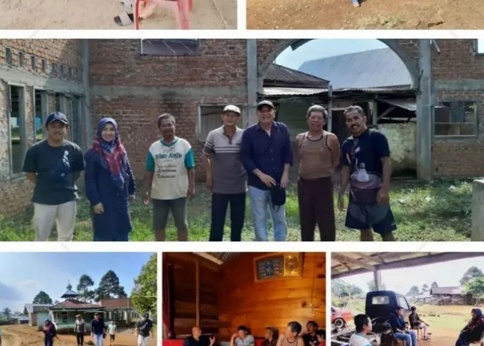Programkan Dana Hibah untuk Masjid di Talang Merto Kepahiang, Darmawansyah Tinjau Lokasi 