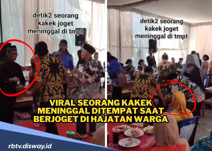 Kabar Duka, Kakek Ini Meninggal saat Berjoget di Hajatan Warga, Sempat Dibawa ke Rumah Sakit