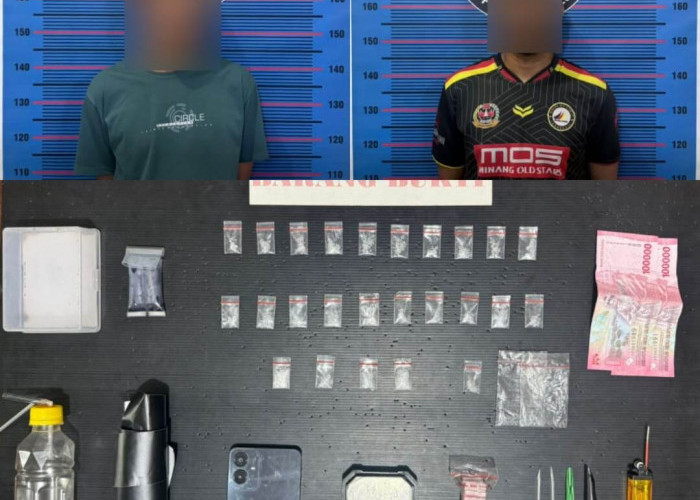 Ditresnarkoba Polda Bengkulu Tangkap 2 Pemain Sabu di Kampung Bali Kota Bengkulu
