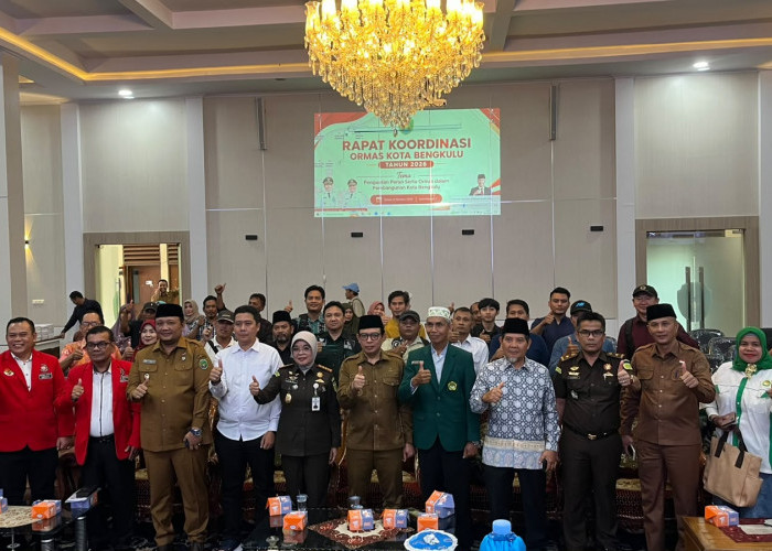 Pemkot Bengkulu Gandeng 38 Ormas Perkuat Kolaborasi Pembangunan Daerah