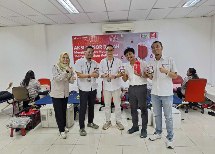 Implementasi AM Health, Astra Motor Bengkulu Gelar Aksi Donor Darah 
