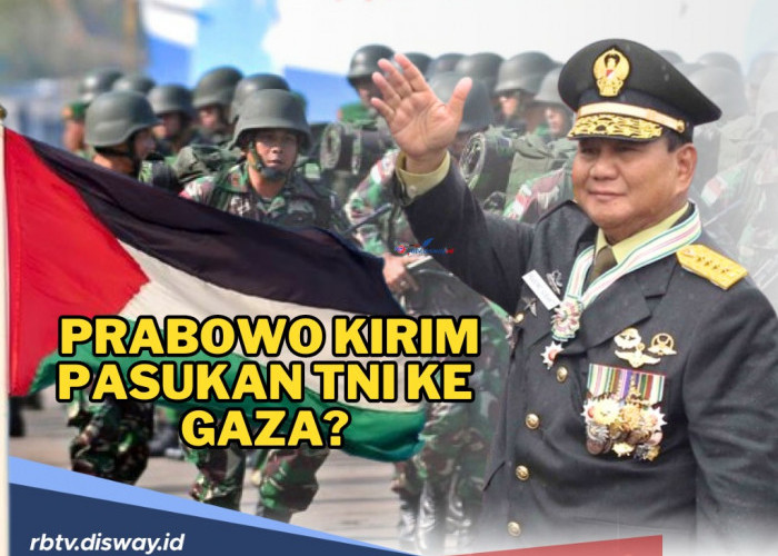 Ini Alasan Prabowo Kirim Pasukan TNI ke Gaza, Untuk Apa?