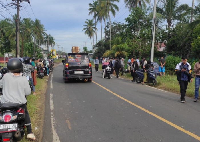 3 Kendaraan Terlibat Kecelakaan Beruntun di Seluma, Pengendara Motor Lurat