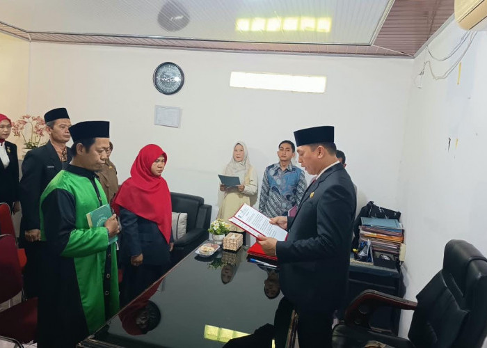 7 ASN Pemkab Bengkulu Utara Dilantik, Ini Daftar Namanya