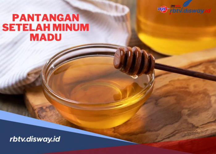 Ini 3 Pantangan Setelah Minum Madu yang Wajib Diketahui dan Dihindari