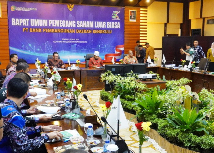 Hasil RUPSLB, 5 Nama Calon Direksi dan Komisaris Bank Bengkulu Diusulkan ke OJK