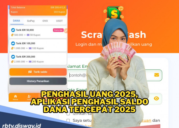 Aplikasi Penghasil Uang dan Saldo DANA Tercepat Tahun 2025, Cuma Gosok-Gosok Bisa Cuan