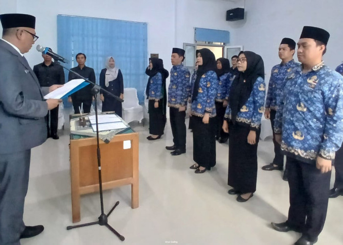 Akselerasi Pelayanan Publik, Sekda Deddy Ramdhani Lantik 10 Pejabat Fungsional Pemkab Seluma