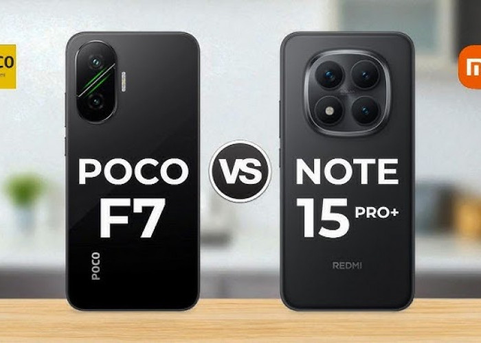 Duel Panas 2 HP Canggih Kelas Menengah, POCO F7 vs Redmi Note 15 Pro+ 5G, Cek Perbandingannya