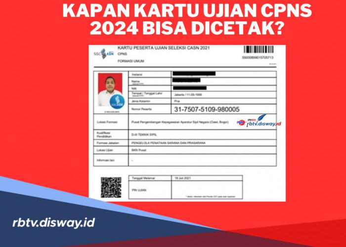 Kapan Kartu Ujian Tes CPNS 2024 Bisa Dicetak? Ini Jadwal dan Cara Cetaknya