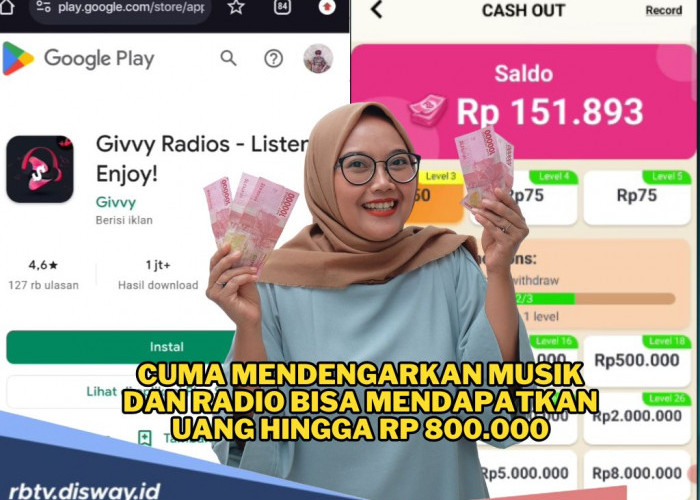 Cuan dari Mendengarkan Musik dan Radio, Bisa Dapat Uang hingga Rp 800.000, Ini Aplikasinya