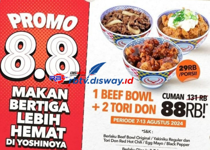 Promo Spesial 8.8 Agustus 2024, Nikmati Potongan Harga Spesialnya, Ini 11 Pilihannya