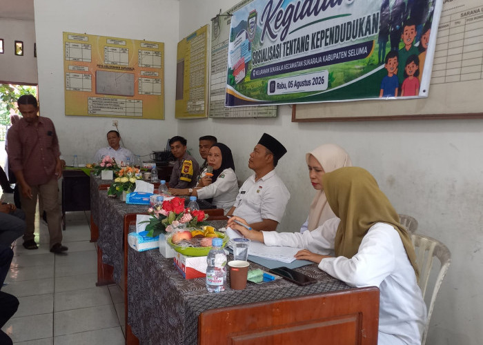 Dukcapil Seluma Gencarkan Sosialisasi Adminduk, Sambangi Desa dan Kelurahan 