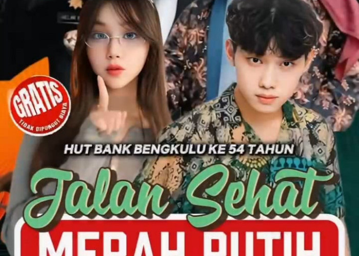 Sabtu Pagi Jalan Sehat Bersama Gubernur, Willie Salim, Vilmei dan Ust Derry Sulaiman