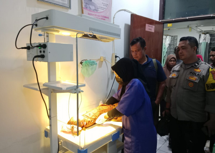 Setelah Ditemukan, Bayi di Seluma Dititipkan di Rumah Sakit Bhayangkara Kota Bengkulu 