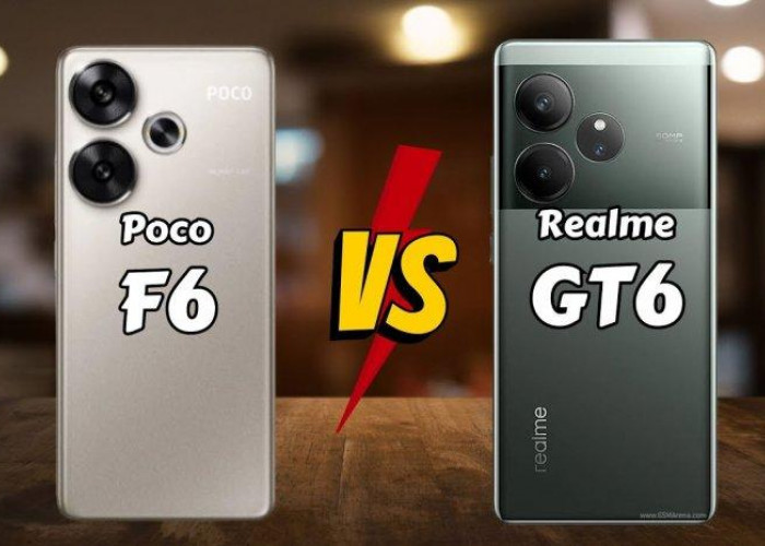 POCO F6 Vs Realme GT 6, Berikut Perbandingan Spesifikasi dan Harga Terbarunya   