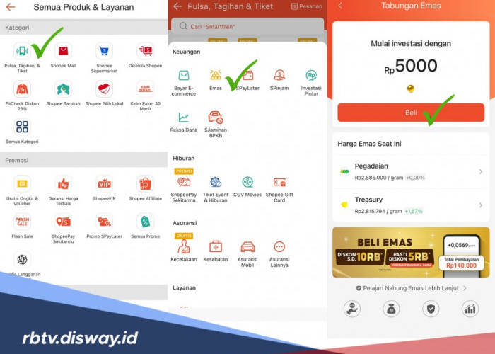Harga Emas Lagi Tinggi, Ini Cara Tabung Emas di Shopee, Bisa Mulai dari Rp 5 Ribuan