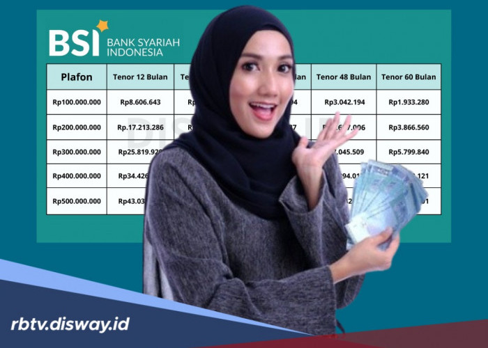 Cara Pinjam KUR BSI Mei 2026 Plafon Pinjaman Rp 50 Juta Tanpa Bunga, Cek Angsuran Bulanannya