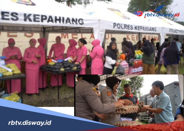 Harga Sembako Naik, Polres Kepahiang Gelar Pasar Murah untuk Masyarakat