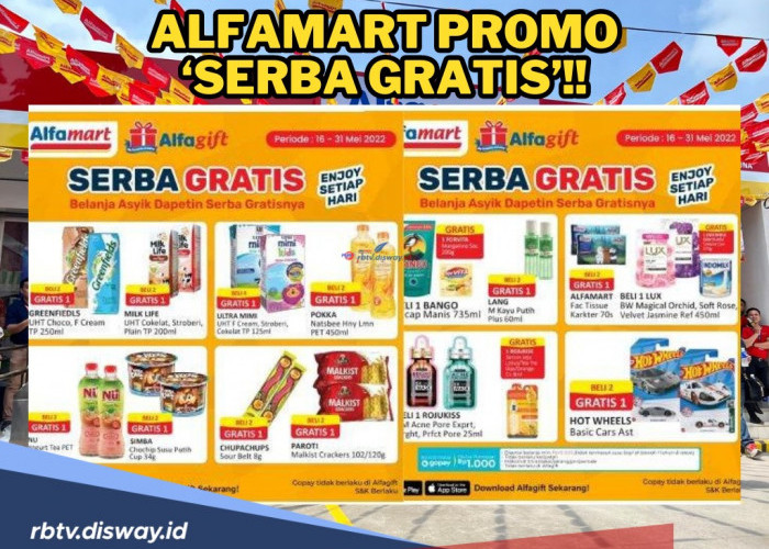 Belanja Hemat! Alfamart Beri Promo ‘Serba Gratis’ di Agustus 2024, Cek Ketentuannya di Sini