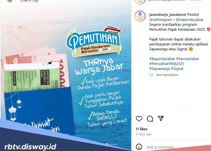 Syarat Pemutihan Pajak Kendaraan di Jawa Barat April 2025 untuk Bea Balik Nama dan Perpanjangan Pajak Tahunan