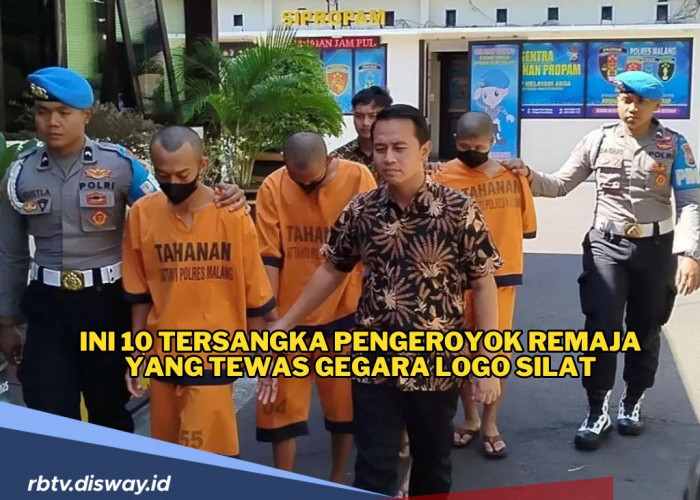 Ini 10 Tersangka Pengeroyok Remaja yang Tewas Gegara Logo Silat, Mirisnya Dikeroyok hingga 2 Kali!