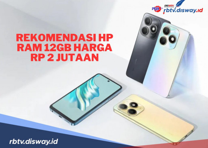 Rekomendasi HP RAM 12 GB Terbaik 2024, Harga Cuma Rp 2 Jutaan 