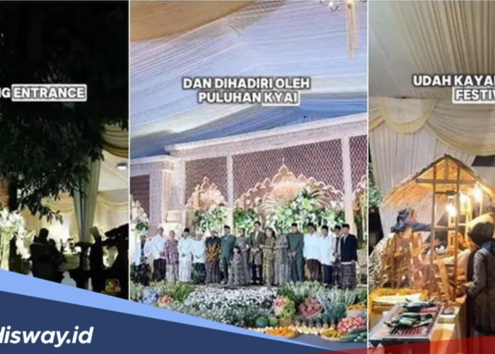 Pernikahan Viral Anak Crazy Rich Gresik, Beri Dooprize 13 Tiket Umrah Gratis untuk Tamu Undangan