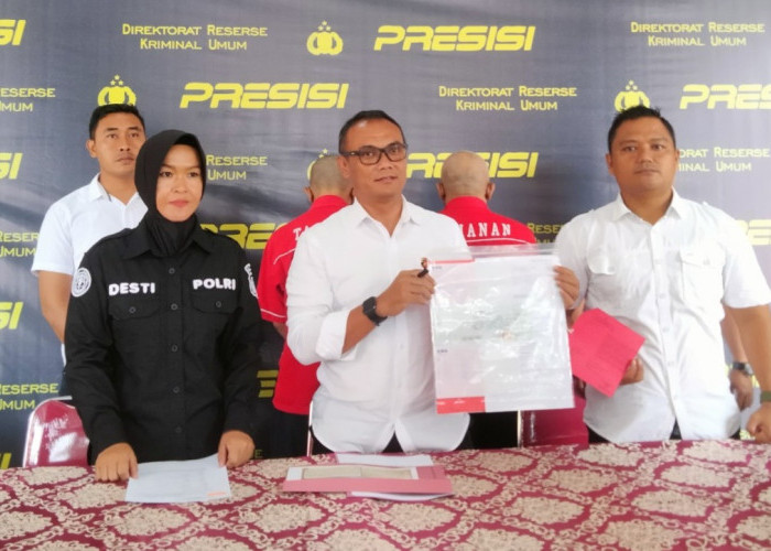 Polda Bengkulu Tangkap 2 Terduga Pelaku Penipuan Modus Bisnis, Warga Kerkap Bengkulu Utara Rugi Rp377 Juta