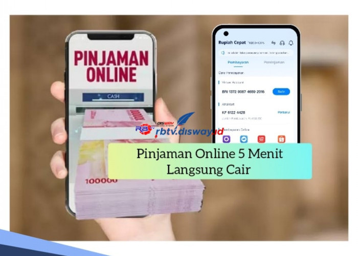 Pinjaman Online 5 Menit Cair Sudah Berizin OJK, Begini Langkah Mudah Dapat Uang Rp 5 Juta Tanpa Syarat Dokumen