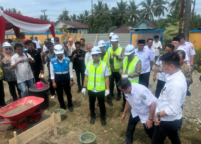Pemkot Bengkulu dan BWSS VII Laksanakan Proyek Pembangunan Pengendalian Banjir