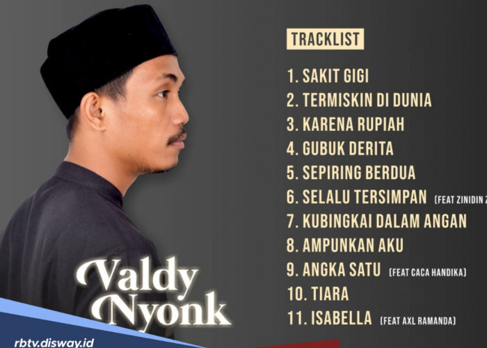 Tidak hanya 'Sa Tinggal Pantau' Ini Deretan Lagu yang Viral Dibawakan Valdy Nyonk