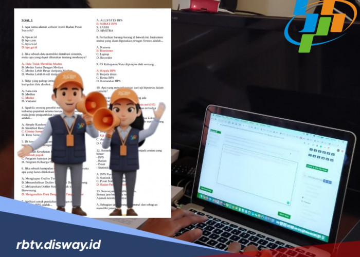 Kisi-kisi dan Contoh Soal Tes Kompetensi Mitra Statistik BPS 2026, Sudah Banyak yang Lolos