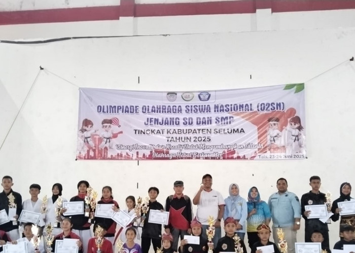 Dinas Dikbud Seluma Tetapkan Pemenang O2SN 2025, Juara 1 dan 2 Wakili ke Tingkat Provinsi, Ini Namanya