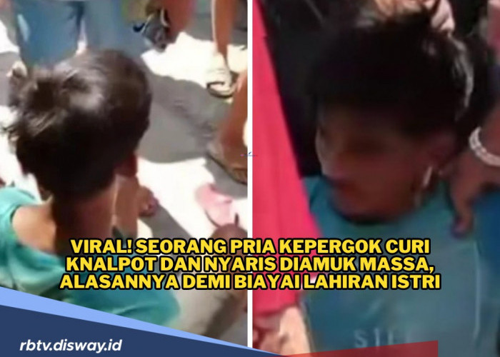 Pria Ini Nyaris Dihakimi Massa Saat Kepergok Curi Knalpot, Alasannya Butuh Biaya Persalinan Istri