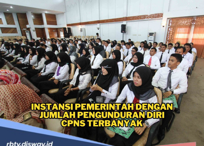 Mengejutkan, Ribuan CPNS Pilih Mundur Setelah Lulus, Paling Banyak di Instansi Ini 