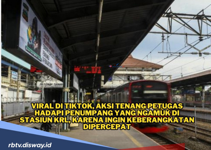 Viral di TikTok Seorang Perempuan Ngamuk di Stasiun Kereta Api Rangkasbitung, Petugas Lakukan Hal Ini