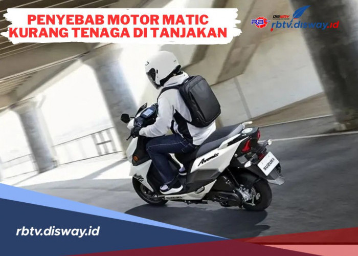 Tak Kuat Menanjak? Ini 5 Penyebab Motor Matic Kurang Tenaga saat di Tanjakan