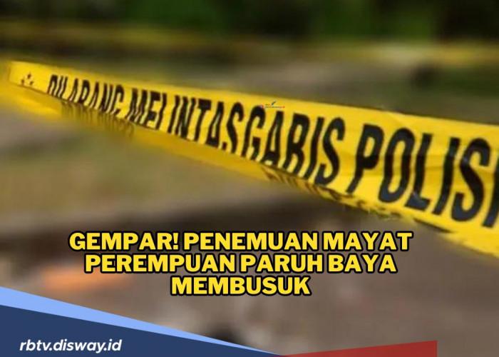 Penemuan Mayat Perempuan Paruh Baya Membusuk, Diduga Sudah Beberapa Hari Meninggal