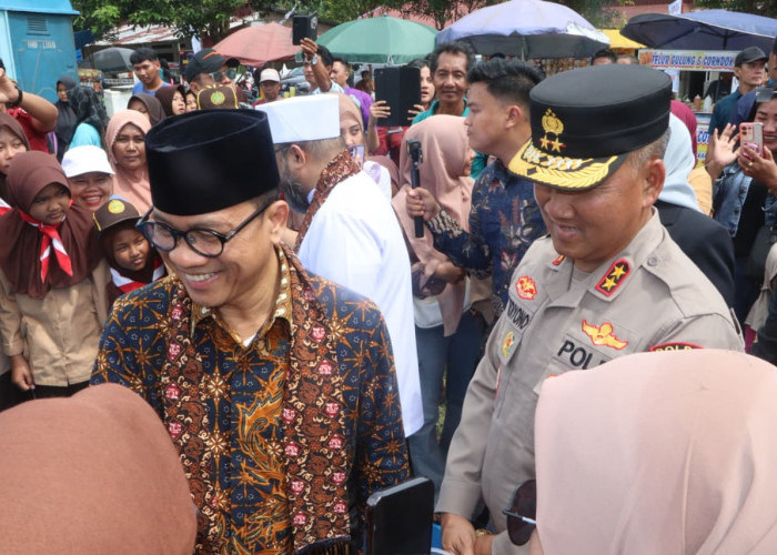 Kapolda Bengkulu Dampingi Menteri Desa pada Festival Bangun Desa dan Pencanangan Desa Bersinar
