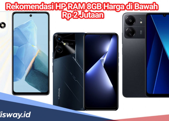 Rekomendasi 10 HP RAM 8GB, Harga di Bawah Rp 2 Jutaan, Performa Tangguh 