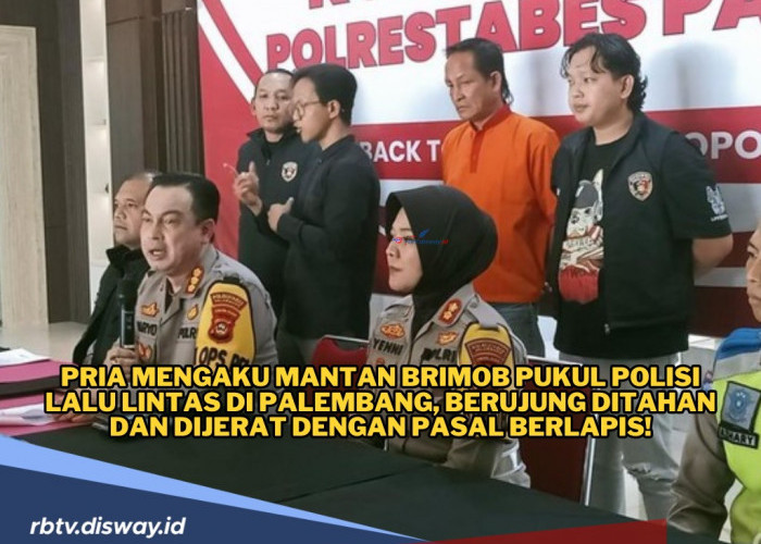 Ngaku Mantan Brimob, Pria Ini Pukul Anggota Polisi, Begini Kronologinya