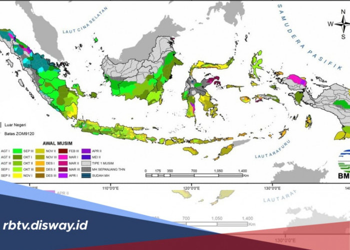 Prakiraan Cuaca BMKG, Ini Daerah yang Berpotensi Hujan Sejak Oktober 2024 hingga Maret 2025, di Mana Saja?