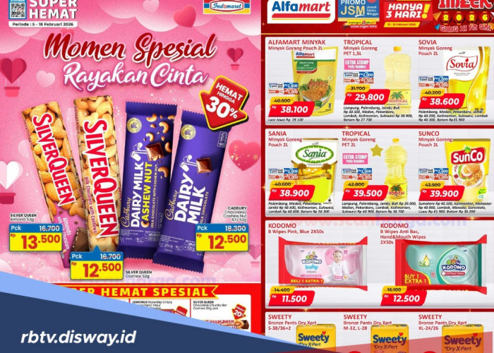 Termurah, Promo Indomaret dan Alfamart Jelang Puasa Sabtu 14 Februari 2026