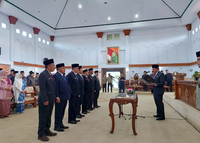 Mutasi Pejabat Pemprov Bengkulu, 7 Pejabat Kota dan Kabupaten Ditarik ke Pemprov, 3 Diantaranya Sekda