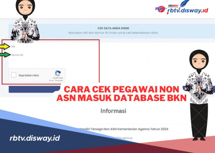 Simak! Cara Cek Status Pegawai Non ASN Terdaftar di Database BKN atau Belum 